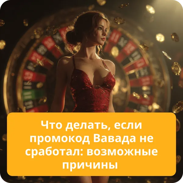 Что делать, если промокод Вавада не сработал: возможные причины